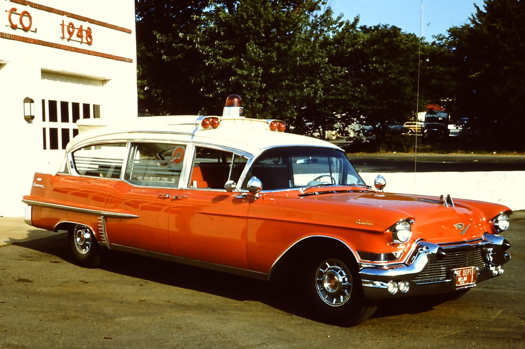 Amb 1, 39 & 39A (1957 Cadillac) - Past Apparatus - Bel Air VFC